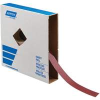 Metal Sanding Roll, Aluminum Oxide, 1-1/2" W x 150' L, 120 Grit Auto-Cam
