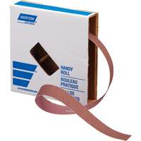 Metalite&reg; K225 Sanding Roll, Aluminum Oxide, 1" W x 30' L, P320-J Grit Auto-Cam