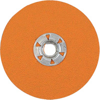 Coolcut XX Sanding Disc, 4-1/2" Dia., 50 Grit, Ceramic Auto-Cam
