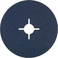 Resin Fibre Sanding Disc, Zirconium, 36, 5" Dia x 7/8" Arbor Auto-Cam