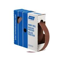 Sanding Handy Roll, Aluminum Oxide, 3" W x 150' L, P80 Grit Auto-Cam