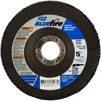BlueFire Flap Disc, 5" x 7/8", Type 29, 36 Grit, Zirconia Alumina Auto-Cam