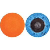 Fiber Disc, Ceramic Grain, 80, 2" Dia Auto-Cam