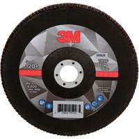 Disque &agrave; lamelles &agrave; changement rapide 769F, 7" x 7/8", Type 27, Grain 120+, Oxyde d'aluminium/C&eacute;ramique Auto-Cam