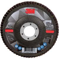 769F Quick Change Flap Disc, 4-1/2" x 7/8", Type 27, 40+ Grit, Ceramic Auto-Cam