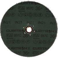Disque en fibre 987C Cubitron II, C&eacute;ramique, 36+, 4-1/2" Dia Auto-Cam