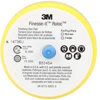Finesse-it Roloc Finishing Disc Pad, 3" Dia. Auto-Cam