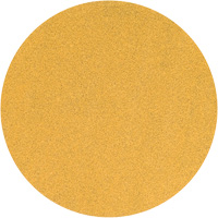 Gold Reserve A296 Paper Hook & Loop Disc, 6" Dia., P80 Grit, Aluminum Oxide, C-Weight Auto-Cam
