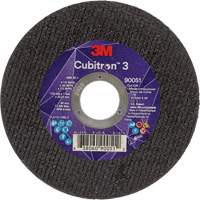 Meule &agrave; tronçonner Cubitron 3, 4-1/2" x 0,04", Arbre de 7/8", Type T1, C&eacute;ramique, 13 300 Tr/min Auto-Cam
