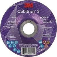 Cubitron 3 Cut-Off Wheel, 4-1/2" x 0.045", 7/8" Arbor, Type T27, Ceramic, 13300 RPM Auto-Cam