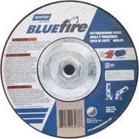 BlueFire Grinding & Cutting Wheel, 7" x 1/8", 5/8"-11 Arbor, Type 27, Zirconia Alumina Auto-Cam