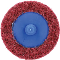 Bear-Tex Vortex Rapid Prep Non-Woven Quick-Change Disc, 2" Dia., Medium Grit, Aluminum Oxide Auto-Cam