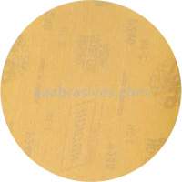 Disque de ponçage sans remplissage &agrave; boucles & crochets Adalox Gold Reserve, 5" dia., Grain P320, Oxyde d'aluminium Auto-Cam