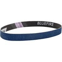 Courroie pour ponceuse BlueFire, 3/4" la x 20-1/2" lo, Alumine de zirconium, Grain 60 Auto-Cam