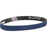 BlueFire Cloth File Belt, 3/4" W x 18" L, Zirconia Alumina, 120 Grit Auto-Cam
