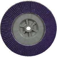 Cubitron 3 Flat Flap Disc with Quick Change 1169F, 6" x 5/8"-11, Type T27, 80+ Grit, Ceramic Auto-Cam