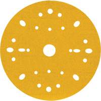 Disque abrasif dor&eacute; Hookit, dia 6", Grain 180, Oxyde d'aluminium, Poids C Auto-Cam