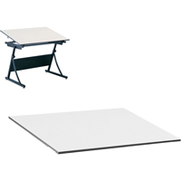 Planmaster Table Top, 60" W x 3/4" H, White Auto-Cam