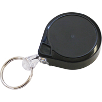 Anneaux à clés rétractables Mini-Bak<sup>MD</sup>, Plastique, Câble 36", Fixation Agrafe de ceinture ON546 | Auto-Cam