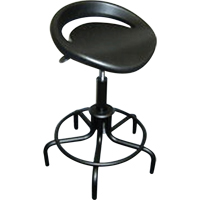 6000 Series Oversized Stool, Stationary, Adjustable Height, 250 lbs. Capacity Auto-Cam
