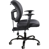 Alday Intensive Use 24/7 Task Chairs, Nylon, Black, 500 lbs. Capacity Auto-Cam