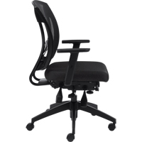 Chaises &agrave; bras Multi-Tilter, Tissu, Charbon, Capacit&eacute; 300 lb Auto-Cam