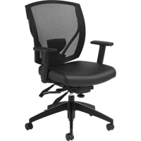 Chaises &agrave; bras Multi-Tilter, Vinyle, Noir, Capacit&eacute; 300 lb Auto-Cam