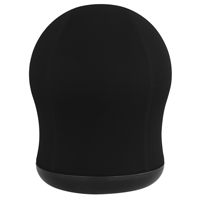 Chaise sph&eacute;rique pivotante Zenergy, Mailles, Noir, Capacit&eacute; 250 lb Auto-Cam