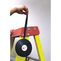 QWIK Fastener Ties, Hook & Loop, 25 yds x 3/4", Self-Grip, Black Auto-Cam