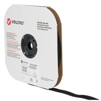 Ruban d'attaches, Boucle, 25 vg x 3/4", Cousu, Noir Auto-Cam