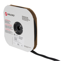 Fastener Tape, Loop, 25 yds x 1", Sew-On, Black Auto-Cam