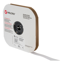 Fastener Tape, Hook, 25 yds x 1", Sew-On, White Auto-Cam