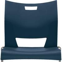 Duet™ Armless Training Chair, Plastic, 33-1/4" High, 350 lbs. Capacity, Blue OQ781 | Auto-Cam