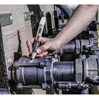 Marqueur de peinture &agrave; pointe en feutre, Liquide, Blanc Auto-Cam