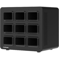 Base de poste de recharge KwikBoost EdgePower pour 9 batteries Auto-Cam