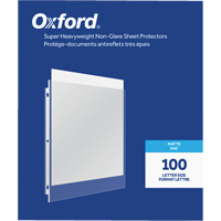 Oxford<sup>®</sup> Heavyweight Non-Glare Sheet Protectors OR340 | Auto-Cam