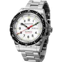 Arctic Edition Jumbo Day/Date Automatic with Stainless Steel Bracelet, Digital, Battery Operated, 46 mm, Silver Auto-Cam