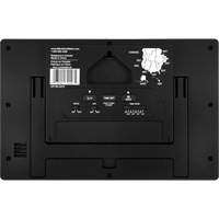 Self-Setting & Self-Adjusting Wall Clock with Stand, Digital, Battery Operated, Black Auto-Cam