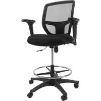 Tabouret de travail en maille, Mobile, Ajustable Hauteur, Capacit&eacute; 450 lb Auto-Cam