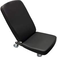 Mini chaise industrielle FLEX, Vinyle, Noir, Capacit&eacute; 280 lb Auto-Cam