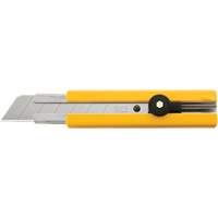 Knife, 25 mm, Carbon Steel, Heavy-Duty, Plastic Handle Auto-Cam