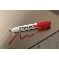 Marqueur Dura-Ink no 55, Rouge, Pointe Ciseau Auto-Cam