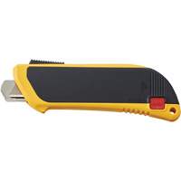 Automatic Self-Retracting Safety Knife with Guard, 10 mm, Carbon Steel, Heavy-Duty, Plastic Handle Auto-Cam