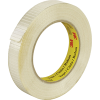 Scotch&reg; Bi-Directional Filament Tape 8959, 5.7 mils Thick, 19 mm (3/4") x 50 m (164')  Auto-Cam