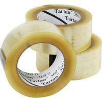 Tartan 369 Box Sealing Tape, Acrylic Adhesive, 1.6 mils, 48 mm (1-22/25") x 132 m (432') Auto-Cam