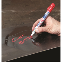 Marqueur pour surfaces huileuses Paint-Riter +, Liquide, Rouge Auto-Cam
