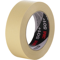 501+ High Temperature Masking Tape, 18 mm (3/4") x 55 m (180'), Tan Auto-Cam