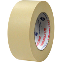 High Temp Premium Paper Masking Tapes, 48 mm (2") x 55 m (180'), Beige Auto-Cam