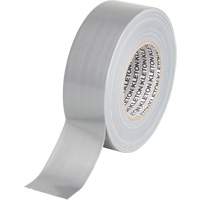 Utility Grade Duct Tape, 9 mils, Silver, 50 mm (2") x 55 m (180') Auto-Cam