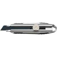 Knife with Ratchet Lock, 18 mm, Carbon Steel, Heavy-Duty, Aluminum Handle Auto-Cam